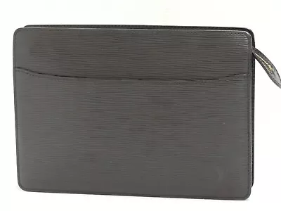 Auth LOUIS VUITTON Epi Leather Clutch Bag Pochette Homme M52522 18679606 • $138