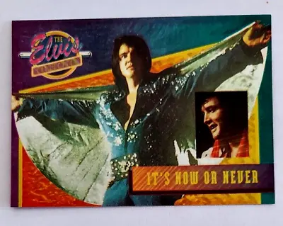 The Elvis Presley Collection Dufex Insert 17 Of 40 It's Now Or Never • $5.70