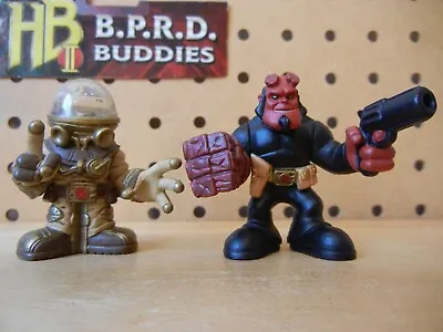 RARE Mezco Hellboy 2 B.P.R.D. Buddies - RED W/ Samaritan & JOHANN KRAUSS Kraus • $44.99