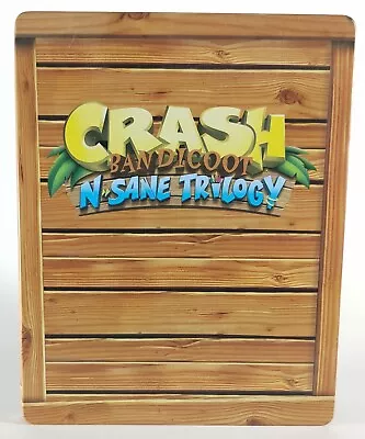 Crash Bandicoot N Sane Trilogy Steelbook Case XBox One [Case Only - No Game] • $99