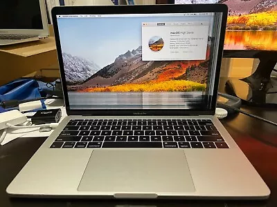 Working 2017 Apple MacBook Pro 13 In 2.3GHz 2 Core I5 Cracked Screen:for Parts • $299