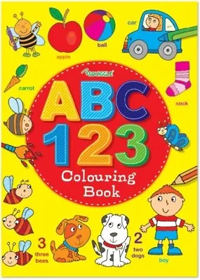 ABC & Numbers Learning Book Learning To Write Numbers And ABC A4 • £2.90