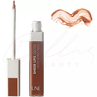 UNE Natural Sheer Lip Gloss With Ultra-light & Moisturizing Formula - S12 *NEW* • £4.99