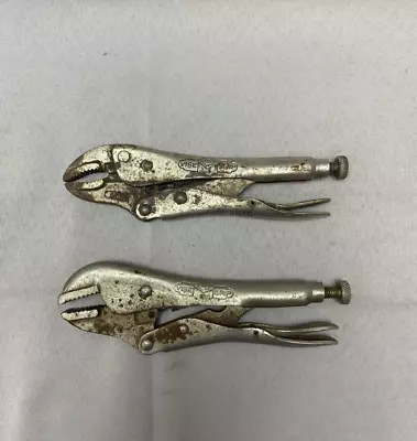 LOT Of 2 Locking Vise Grip Pliers By Vise Grip 7” • $19.99