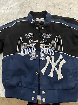 NY Yankees World Series Patch Varsity Jacket • $70