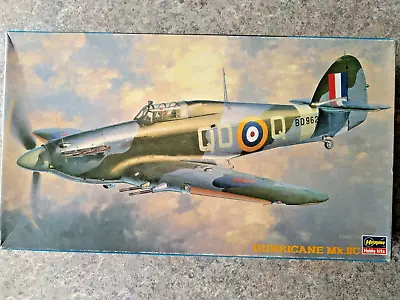 1:48 Scale Hasegawa Hawker Hurricane Mk. IIC Sealed In Bag. Kit No. JT51:2200 • £20