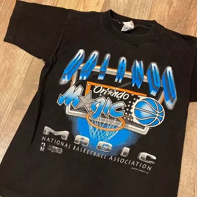 Vintage 90s Single Stitch Magic Johnson Orlando Magic Nba T-shirt! • $60