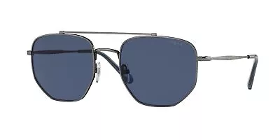 VOGUE VO4220S 513680 Irregular Silver Antique Dark Blue 51 Mm Men's Sunglasses • $54.94