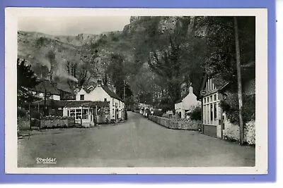 Old Vintage 1950 Rp Postcard View Of Cheddar Somerset Rose Cottage • £0.99