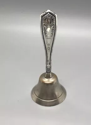 Vintage Sterling Silver Handled Dinner Bell - 4.75” - No Monogram - Shops FREE! • $26.95