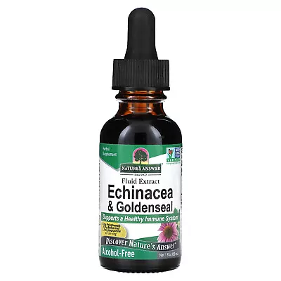Echinacea & Goldenseal  Alcohol-Free 1 Fl Oz (30 Ml) • $13.75