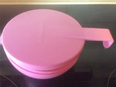Large Pink  Food Saver Tupperware Forget Me Not  Locker  Keeper Pink • $11