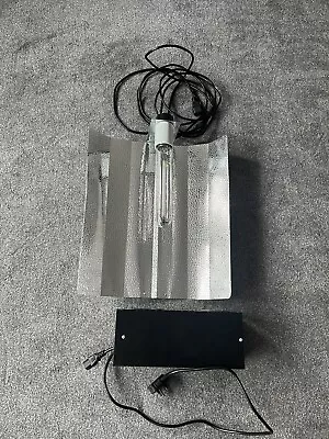 £10 • Buy LUMii BLACK Metal 600W HPS Ballast Light Kit