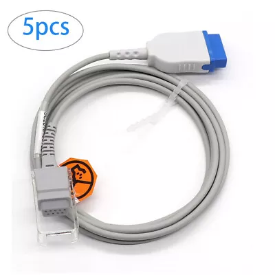 5Pcs Blood Oxygen Extension Cable 11pin To DB9 Female Fit For Nellcor Module/GE  • $92