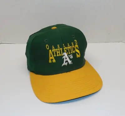 Vintage 1990s Oakland Athletics Snapback A’s Ed West. B1 • $15.95
