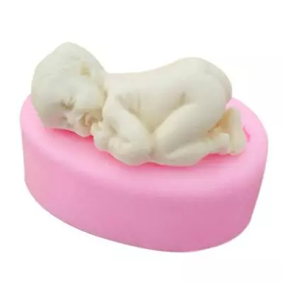 3D Sleeping Baby Silicone Mold Handmade Candy Mold DIY Baking Mold For Fondan HG • $6.75