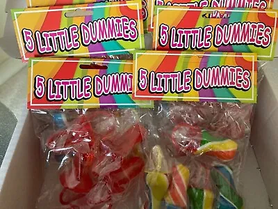 £18 • Buy Gift Box Of 20 Little Dummies  Red/Stripe Mixed - Great Party Gift 