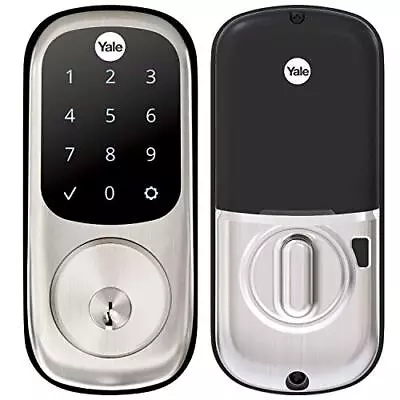 For Parts - Yale Assure Lock - Touchscreen Keypad Door Lock In Satin Nic_42136 • $81.44