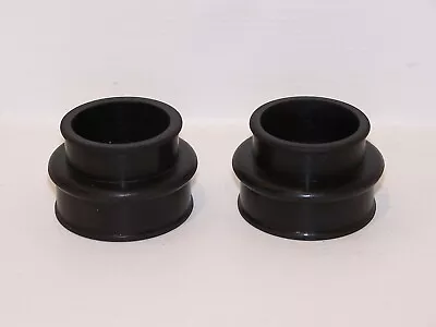 $7.15 • Buy Dual Port Intake Manifold Boots Pair Black Volkswagen Bug Bus Ghia Thing