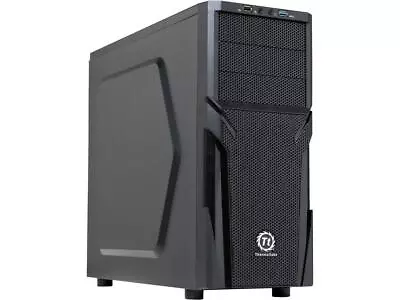 Thermaltake Versa H21 Mid Tower Computer Case With USB 3.0 And All-Black Interio • $54.99