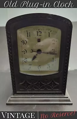 ✨vintage✨ 1920's-30's Telechron Electric Clock M1 #356  The Tudor   • $9.90