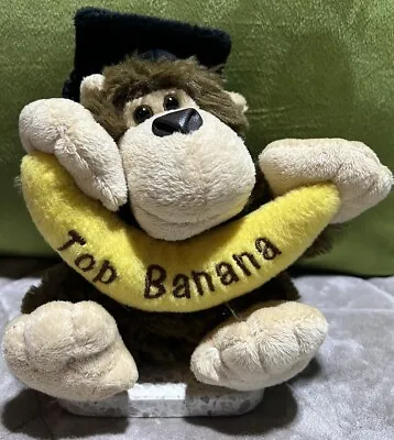 Cheeky Monkey 10” Plush ‘TOP BANANA’ Gift Toy • £10