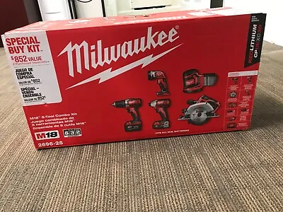 Milwaukee 2696-25 M18 5-Tool Combo Kit • $325