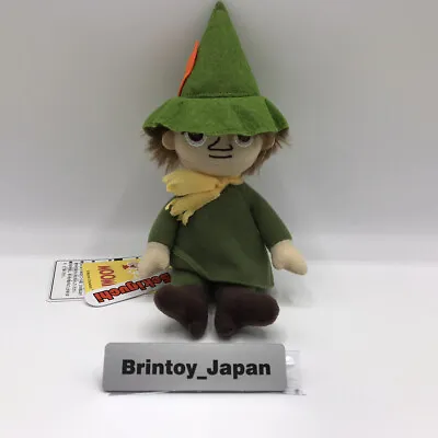 Sekiguchi Plush Doll Moomin Tasogare Snufkin 16cm Palm Size Japan NEW  • $58.68