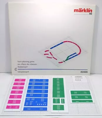 Marklin 02409 Magnetic Track Planning Game LN/Box • $22.62