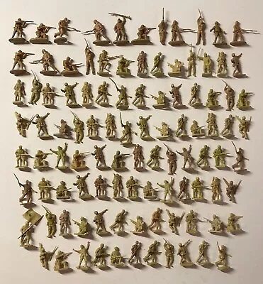 100x Airfix (+ Matchbox) WW2 Japanese Infantry - 1/72 Set 01718 - 100 Soldiers • £11.99