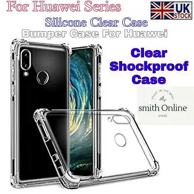 £3.49 • Buy Shockproof Case,For Huawei  P20 P30 P40 Pro Lite Bump Clear Phone Clear Case