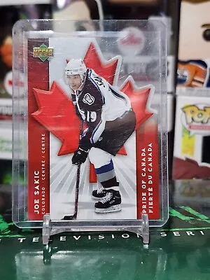 2007-08 Upper Deck McDonald's Joe Sakic Pride Of Canada # PC1 • $1.63