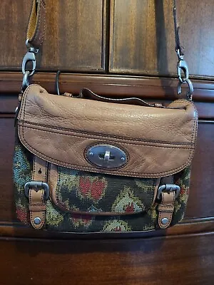 $25.99 • Buy Fossil Tapestry Maddox Bag!!! Nice!!! Great Fall Bag!!!