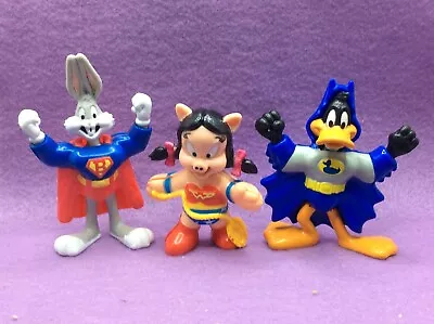 Vtg McDonalds Looney Tune Super Hero Costume Bugs Bunny Daffy Duck  Petunia Pig • $2.50