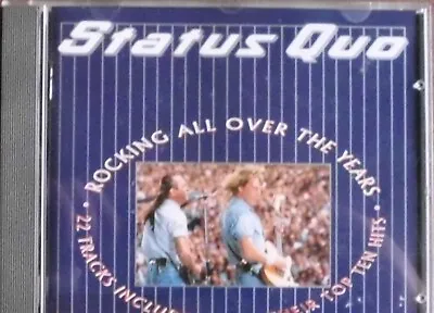 Status Quo * CD * Rocking All Over The Years * 22 Tracks Incl. All Top 10 Hits • £2.96