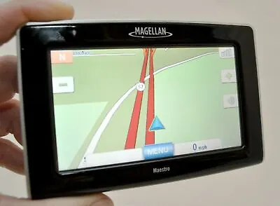 Magellan Maestro 4250 Car Set GPS 4.3  LCD AAA TTS Bluetooth USA CANADA PR MAPS • $29.95