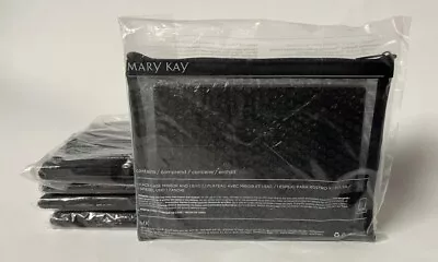 Mary Kay Black Fold Up Face Case Mirror & Mesh Bag - Lot Of 5 - New & Unopened • $18.99