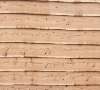 Cladding Live/waney Edge Straight Cut Profiled  Doug Fir Cedar Oak Fir Chestnut • £0.99