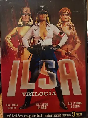  Ilsa Trilogia(DVD)La Loba De Las SSLa Hiena Del HaremLa Tigresa De Siberia LN • $59.99