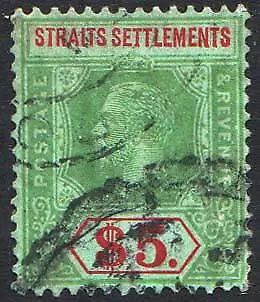 Straits Settlements Scott 147 Used. • $42