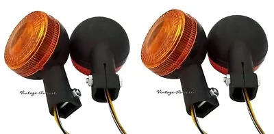 Tw436-yamaha Rd350lc Rd350lc Rz350 Front/rear Turn Signal Light Lamp 4pcs • $32.88