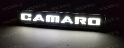 For CAMARO LED Light Car Front Grille Emblem Badge Illuminated Bumper Sticker • $12.28