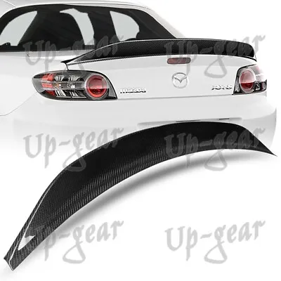 For 2004-2011 Mazda RX-8 STP-Style Carbon Fiber Rear Trunk Lid Duckbill Spoiler • $169.50