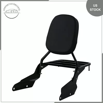 Fit For Honda Magna VF750 94-03 VF250 95-0Rack Backrest Sissy Bar W/ Luggage6 • $57.69