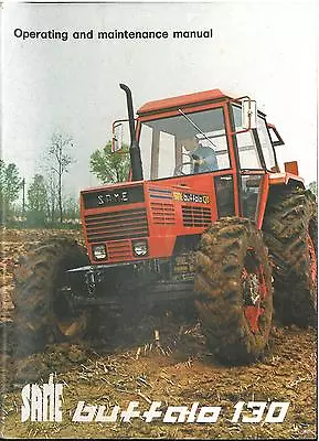 Same Tractor Buffalo 130 Operators Manual • £22.99