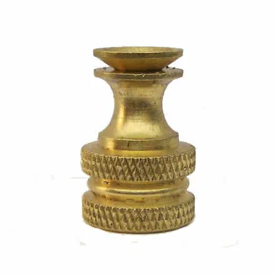 Lot Of 10...brass Lamp Shade Finial Base- Make Your Own    Tv-1375 Brass • $25