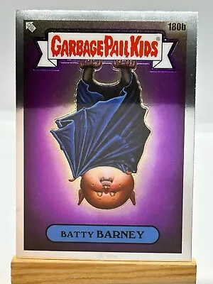 BATTY BARNEY 1986 Topps Chrome Garbage Pail Kids Series 5 #180b • $3.41
