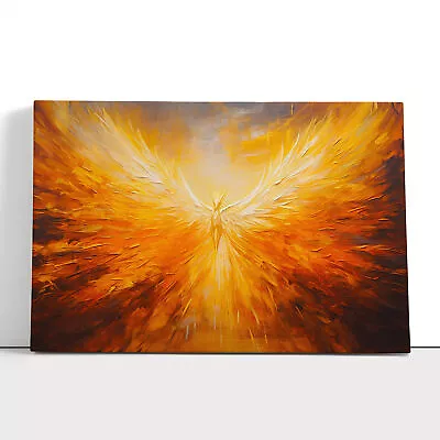 Phoenix Abstract Canvas Print Wall Art Framed Poster Picture Home Decor • £24.95