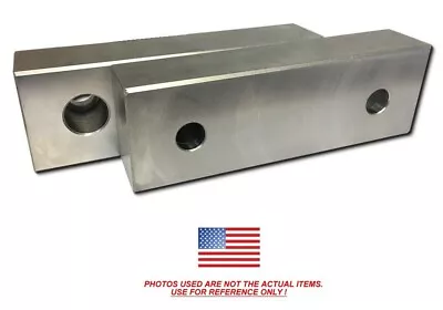 6 X 2 X 1 Machined Aluminum Vise Soft Jaws For Kurt 4  Vises 6x2x1 FREE SHIP • $27.88