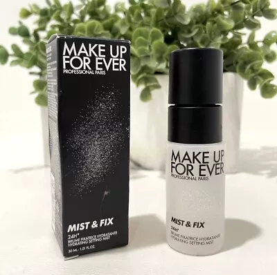 MAKE UP FOR EVER Mist & Fix 24HR Hydrating Setting Spray 1.01 Oz Authentic • $9.99